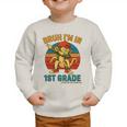 Bruh I’m In 1st Grade Italian Brainrot Meme Back To School Premium Tri-Blend Graphic Toddler Sweatshirt Bruh I’m In 1st Grade Italian Brainrot Meme Back To School Premium Tri-Blend Graphic Toddler Sweatshirt