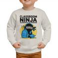 Classroom Ninja Academics In Disguise Back To School Student Graphic Toddler Sweatshirt
