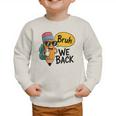 Cool Cartoon Pencil Saying Bruh Back To School Graphic Toddler Sweatshirt Cool Cartoon Pencil Saying Bruh Back To School Graphic Toddler Sweatshirt