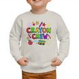 Crayon Crew Cute Back To School Graphic Toddler Sweatshirt Crayon Crew Cute Back To School Graphic Toddler Sweatshirt