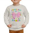 First Day Of Pre-K Girls Coquette Bow Back To School Kids Graphic Toddler Sweatshirt