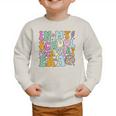Groovy In My School Secretary Era Back To School Graphic Toddler Sweatshirt Groovy In My School Secretary Era Back To School Graphic Toddler Sweatshirt