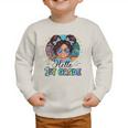Hello 1st Grade Girl Back To School Kids Boys Girls Graphic Toddler Sweatshirt