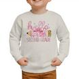 Hello Second Grade Pencil Tie Dye Coquette Back To School Graphic Toddler Sweatshirt Hello Second Grade Pencil Tie Dye Coquette Back To School Graphic Toddler Sweatshirt