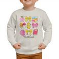 Hello Sixth 6th Grade Back To School Coquette Bow Girls Graphic Toddler Sweatshirt Hello Sixth 6th Grade Back To School Coquette Bow Girls Graphic Toddler Sweatshirt