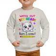 Kids Watch Out 1st Grade Here I Come Girls Cat Back To School Graphic Toddler Sweatshirt Kids Watch Out 1st Grade Here I Come Girls Cat Back To School Graphic Toddler Sweatshirt