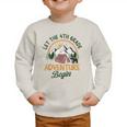 Let The 4th Grade Adventure Begin Camping Back To School Graphic Toddler Sweatshirt