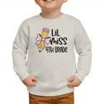 Lil Miss 4th Grade Coquette Bow Pencil Back To School Girls Graphic Toddler Sweatshirt Lil Miss 4th Grade Coquette Bow Pencil Back To School Girls Graphic Toddler Sweatshirt