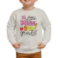 Little Miss 5th Grade Back To School Cute Fifth Grade Girls Graphic Toddler Sweatshirt
