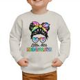 Little Miss KINDERGARTEN First Day Back To School Girls Kids Graphic Toddler Sweatshirt