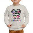 Little Miss Kindergarten Girls Kids Back To School Kinder Graphic Toddler Sweatshirt Little Miss Kindergarten Girls Kids Back To School Kinder Graphic Toddler Sweatshirt