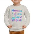 Mermazing First Day Of Fourth Grade Back To School Mermaid Premium Tri-Blend Graphic Toddler Sweatshirt