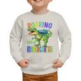 Roaring Into Kindergarten DinosaurRex Back To School Boys Performance Graphic Toddler Sweatshirt Roaring Into Kindergarten DinosaurRex Back To School Boys Performance Graphic Toddler Sweatshirt
