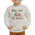 Steppin Into Fourth Grade Back To School First Day 4th Grade Graphic Toddler Sweatshirt