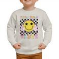 Third Grade Vibes Groovy Smile Face Back To School Girl Kid Graphic Toddler Sweatshirt Third Grade Vibes Groovy Smile Face Back To School Girl Kid Graphic Toddler Sweatshirt