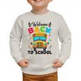 Welcome Back To School Outfit School Bus Driver Graphic Toddler Sweatshirt