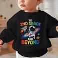 2nd Grade And Beyond Second Grade Astronaut Back To School Graphic Toddler Sweatshirt