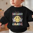 2nd Grade Team Back To School Hello Second Grade Smile Face Graphic Toddler Sweatshirt 2nd Grade Team Back To School Hello Second Grade Smile Face Graphic Toddler Sweatshirt