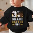 3rd Grade Batter Up Baseball First Day Back To School Graphic Toddler Sweatshirt 3rd Grade Batter Up Baseball First Day Back To School Graphic Toddler Sweatshirt