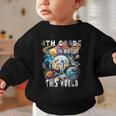 4th Grade Is Out Of This World Back To School Astronaut Graphic Toddler Sweatshirt