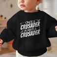 Always A Crusader Back To School Spirit Graphic Toddler Sweatshirt