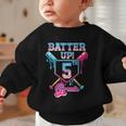 Back To School 5th Grade Batter Up Baseball First Day Boys Graphic Toddler Sweatshirt