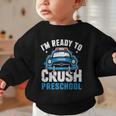 Back To School First Day Of Preschool Police Car Boys Graphic Toddler Sweatshirt