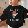 Back To School Game On 5th Grade Basketball Kids Graphic Toddler Sweatshirt