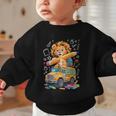 Back To School Lion School Bus 100 Days Of School Graphic Toddler Sweatshirt
