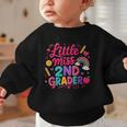 Back To School Little Miss 2nd Grader Rainbow Girl Graphic Toddler Sweatshirt Back To School Little Miss 2nd Grader Rainbow Girl Graphic Toddler Sweatshirt