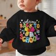 Back To School Pencil Coquette Bow First Day Of School Kids Graphic Toddler Sweatshirt