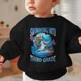 Back To School Third Grade Shark Graphic Toddler Sweatshirt Back To School Third Grade Shark Graphic Toddler Sweatshirt