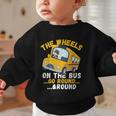 Back To School The Wheels On The Bus Go Round And Round Kids Graphic Toddler Sweatshirt Back To School The Wheels On The Bus Go Round And Round Kids Graphic Toddler Sweatshirt