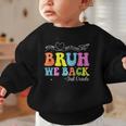 Bruh We Back 3rd Grade Back To School 3rd Grade Girl Graphic Toddler Sweatshirt