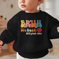 Bruh We Back 5th Grade Vibes Back To School Fifth Grade Graphic Toddler Sweatshirt