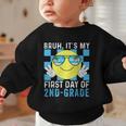 Bruh It's My First Day Of 2nd-Grade Back To School Kids Boys Graphic Toddler Sweatshirt Bruh It's My First Day Of 2nd-Grade Back To School Kids Boys Graphic Toddler Sweatshirt