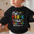 Bye Pre-K Hello Kindergarten Students Pupils Back To School Graphic Toddler Sweatshirt