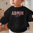 Cute Admin Squad Crew Team Back To School Administration Graphic Toddler Sweatshirt Cute Admin Squad Crew Team Back To School Administration Graphic Toddler Sweatshirt