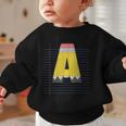 Cute Yellow School Pencil Alphabet Letter A Back To School Graphic Toddler Sweatshirt Cute Yellow School Pencil Alphabet Letter A Back To School Graphic Toddler Sweatshirt