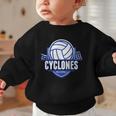 Cyclones Volleyball Back To School Spirit B Graphic Toddler Sweatshirt