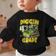 Diggin 4th Grade Bulldozer Back To School Graphic Toddler Sweatshirt