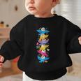 Eagle Colorful Rainbow Back To School Kids Boys Girls Graphic Toddler Sweatshirt