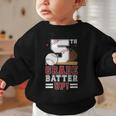 Fifth Grade Batter Up Baseball First Day Back To School Graphic Toddler Sweatshirt
