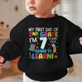 My First Day Of 2nd Grade Back To School 2nd Grade Girls Boy Graphic Toddler Sweatshirt