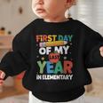 First Day Of My Last Year In Elementary Back To School Graphic Toddler Sweatshirt First Day Of My Last Year In Elementary Back To School Graphic Toddler Sweatshirt