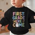 First Grade Here I Come Unicorn Back To School Graphic Toddler Sweatshirt First Grade Here I Come Unicorn Back To School Graphic Toddler Sweatshirt
