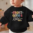 Front Office Rocks Back To School Secretary Admin Staff Tee Graphic Toddler Sweatshirt
