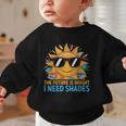 The Future Is Bright I Need Shades Back To School Students Graphic Toddler Sweatshirt