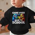 Game Over Back To School Gaming Controller Kids Gamer Graphic Toddler Sweatshirt