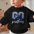 Go Cheer Panthers School Sports Name Spirit Back To School Graphic Toddler Sweatshirt